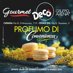 Anteprima dell'opuscolo Decò volantino Gourmet Sicilia dal negozio Decò valido da 06/03/2026