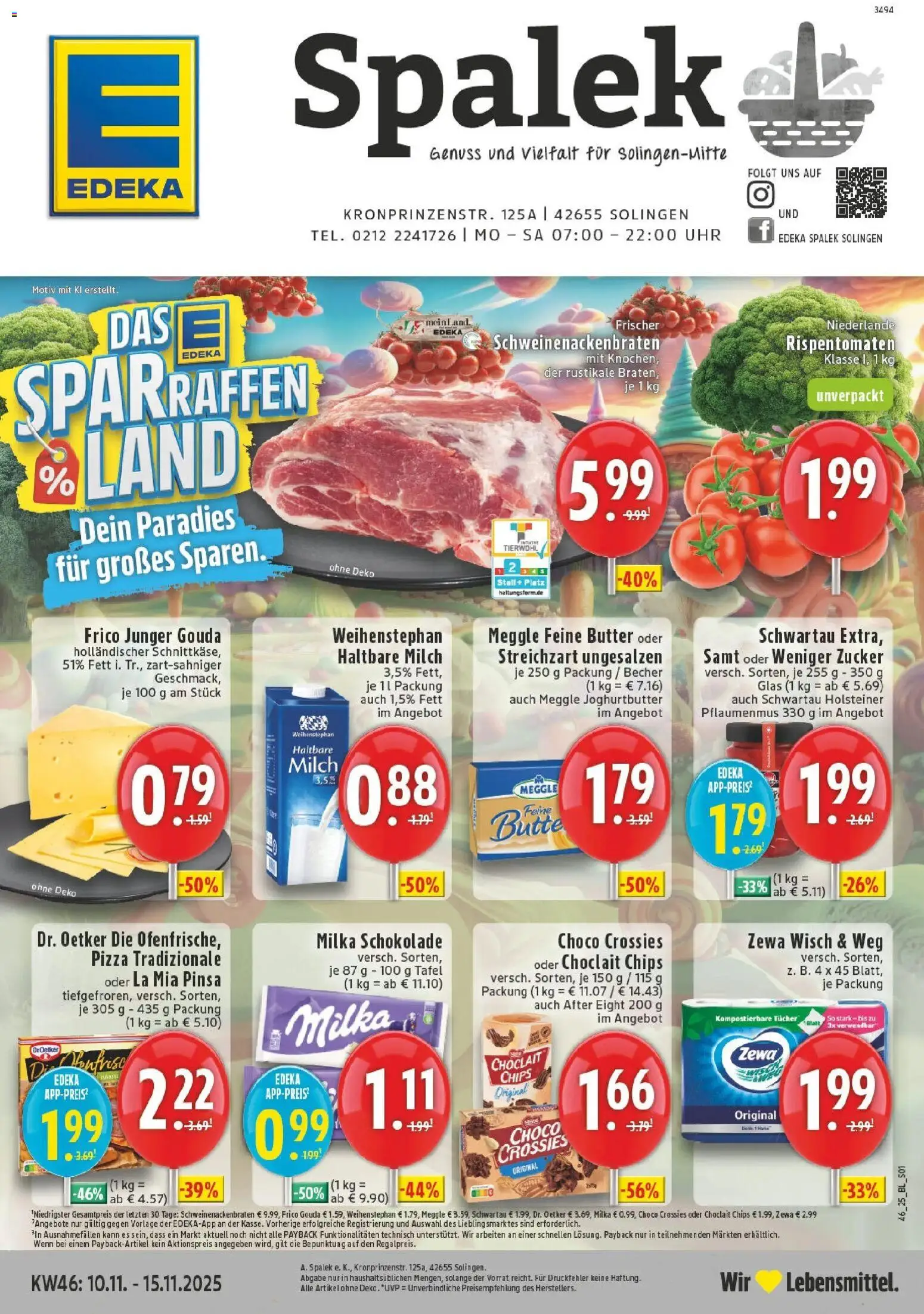 Vorschau von dem Prospekt des Geschäftes Edeka, gültig ab dem 10.11.2025