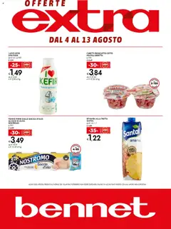 Anteprima dell'opuscolo Volantino Extra dal negozio bennet valido da 04/08/2025