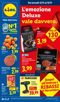 Anteprima dell'opuscolo Attuale volantino dal negozio Lidl valido da 03/11/2025