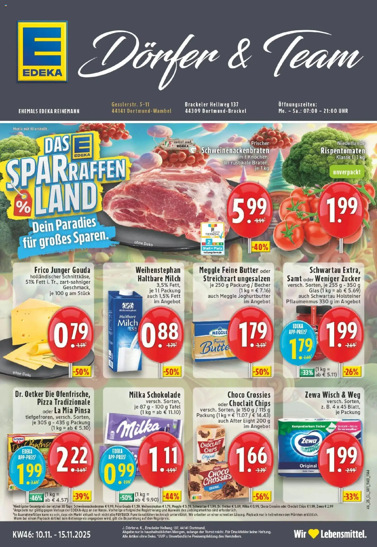 Vorschau von dem Prospekt des Geschäftes Edeka, gültig ab dem 10.11.2025