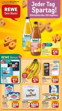 Vorschau von dem Prospekt des Geschäftes Rewe, gültig ab dem 20.04.2026
