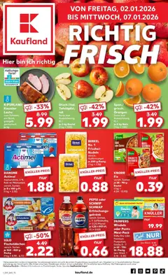 Vorschau von dem Prospekt des Geschäftes Kaufland, gültig ab dem 02.01.2026