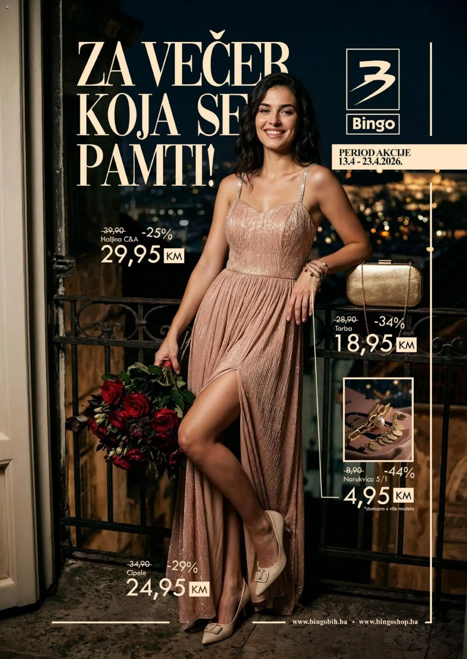 Pregled letka Bingo za večer koja se pamti trgovine Bingo vrijedi od 13.04.2026