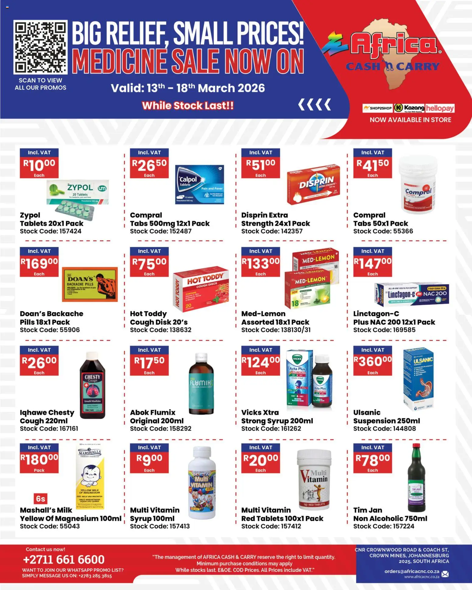 Preview of Africa Cash & Carry flyer valid from 13/04/2026