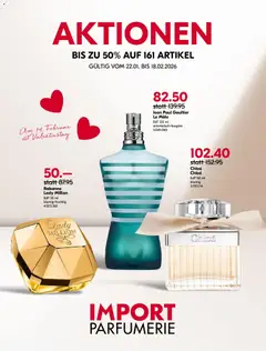 Vorschau des Merkblatts Aktionen vom Shop Import Parfumerie gültig von 22.01.2026 bis 18.02.2026