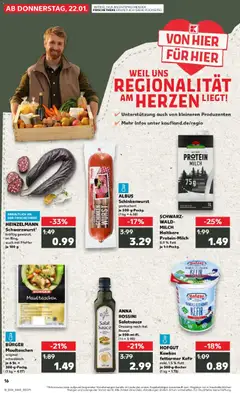 Vorschau von dem Prospekt des Geschäftes Kaufland, gültig ab dem 22.01.2026