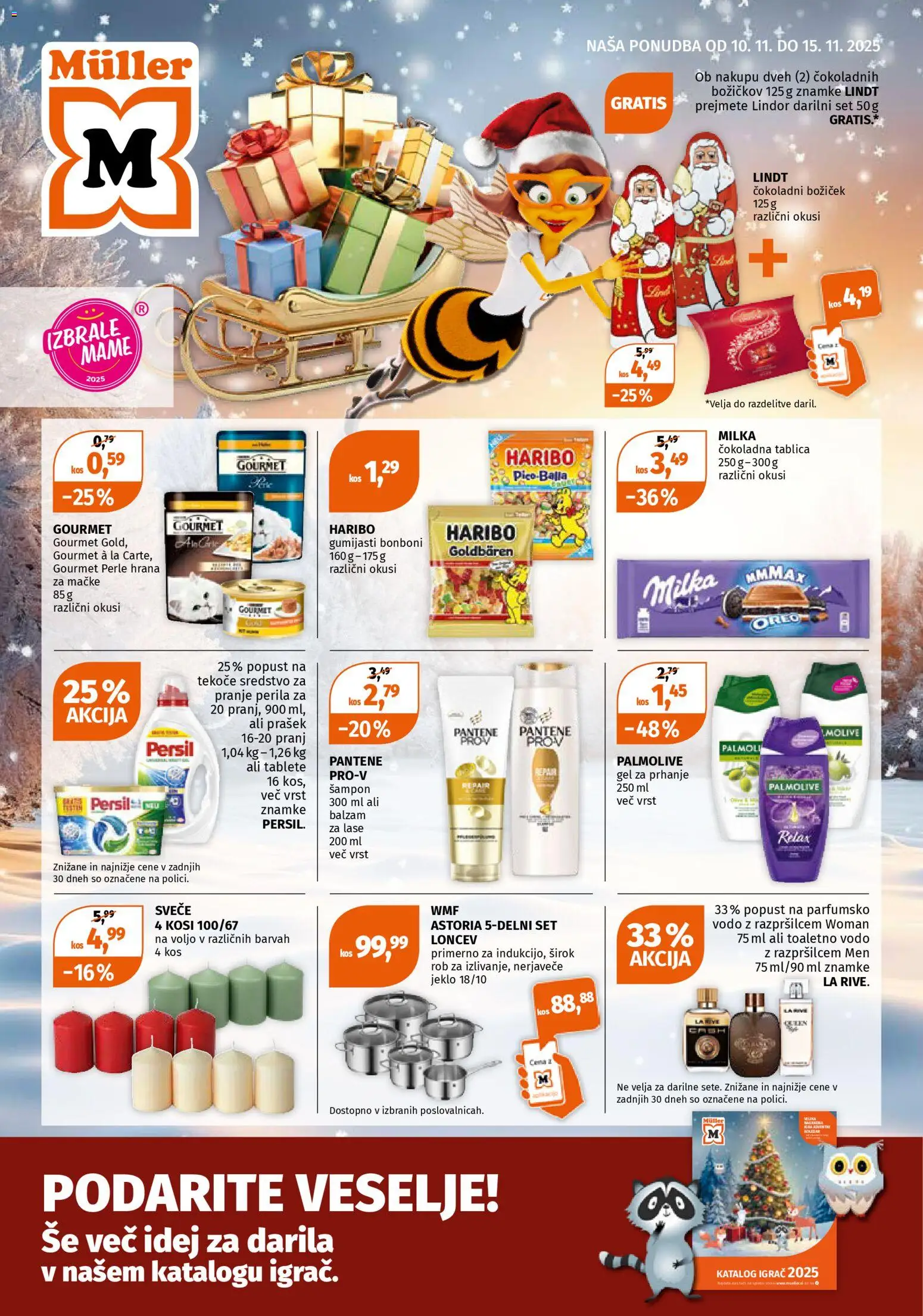 Predogled kataloga iz trgovine Müller veljaven od 10.11.2025