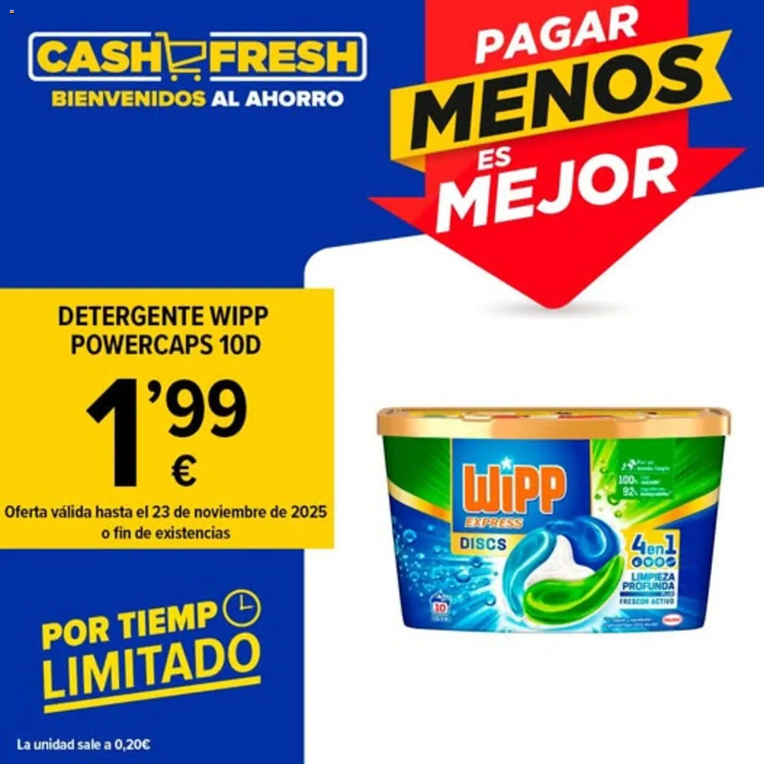 Vista previa del folleto de la tienda Cash Fresh válido desde el 18/11/2025 