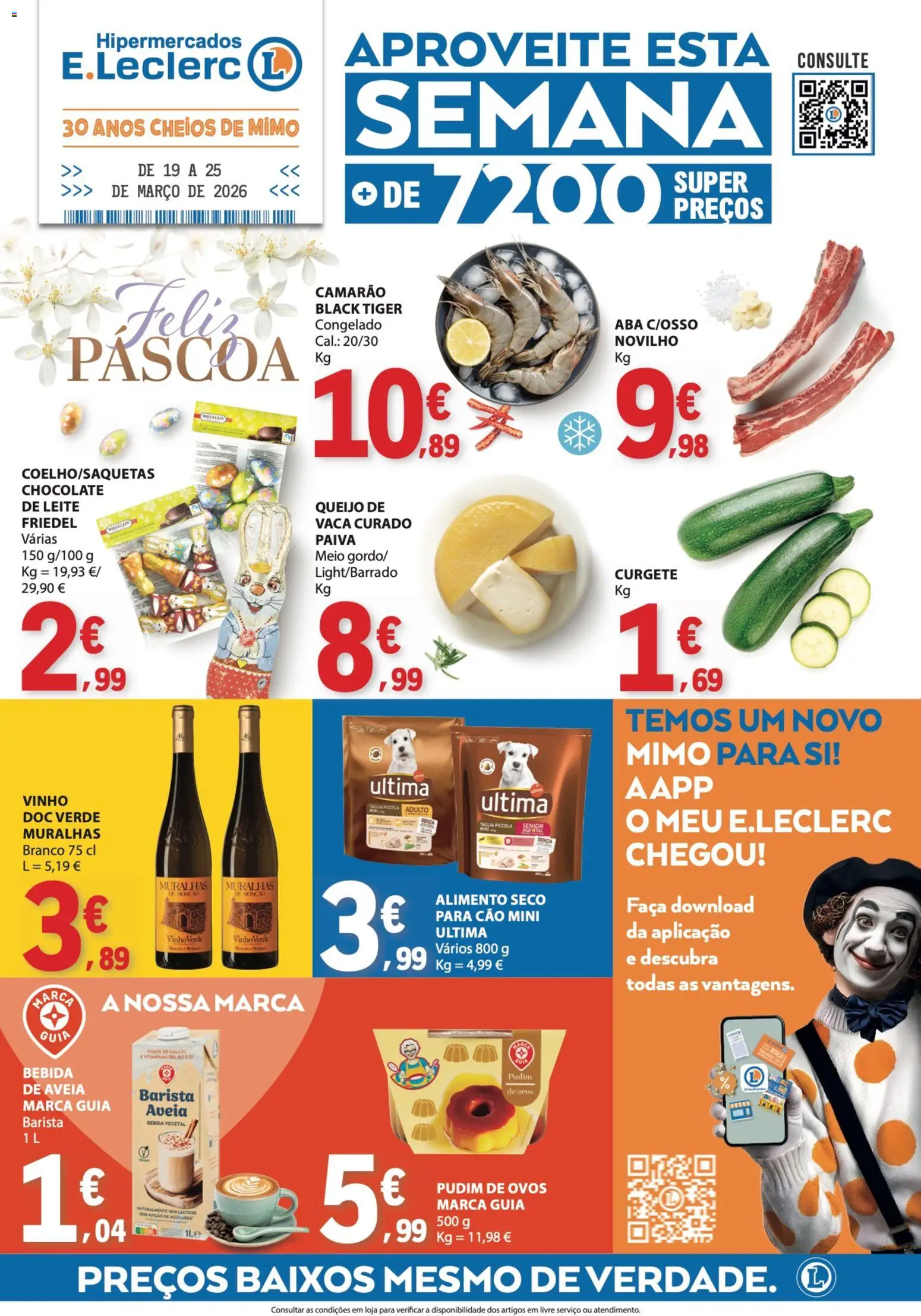 Pré-visualização do folheto da loja E.Leclerc válida a partir de 19/03/2026