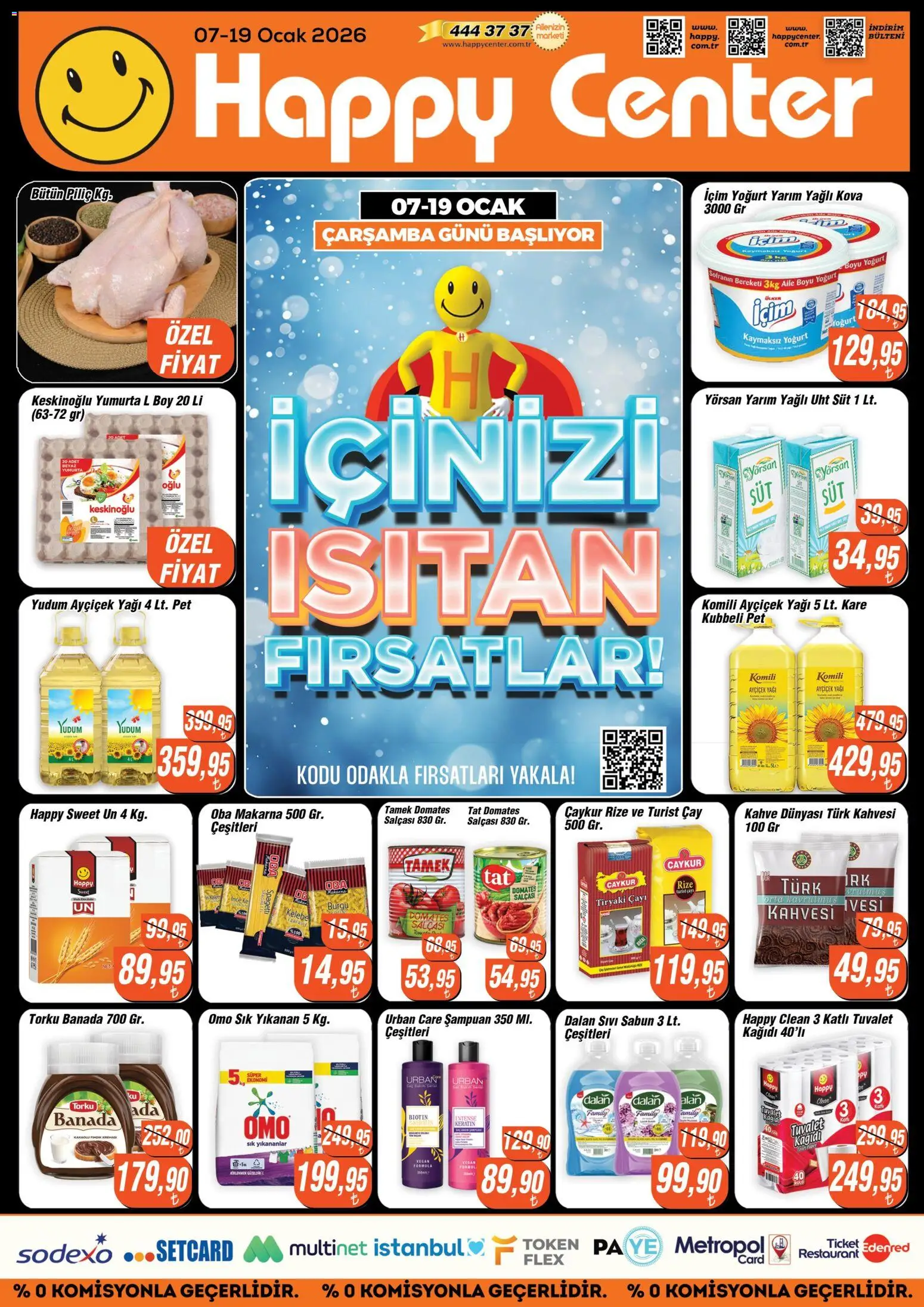 Happy Center Katalog 07.01.2026 - Broşürünün önizlemesi