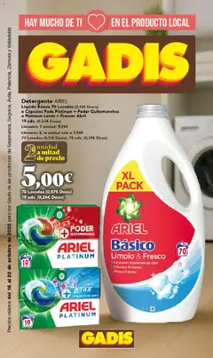 Vista previa del folleto de la tienda Gadis válido desde el 16/10/2025 