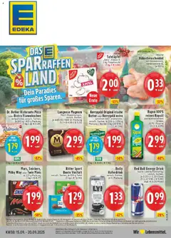 Vorschau von dem Prospekt des Geschäftes Edeka, gültig ab dem 14.09.2025