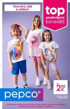 Skatīt Pepco akciju bukletu, derīgs no 02.04.2026.