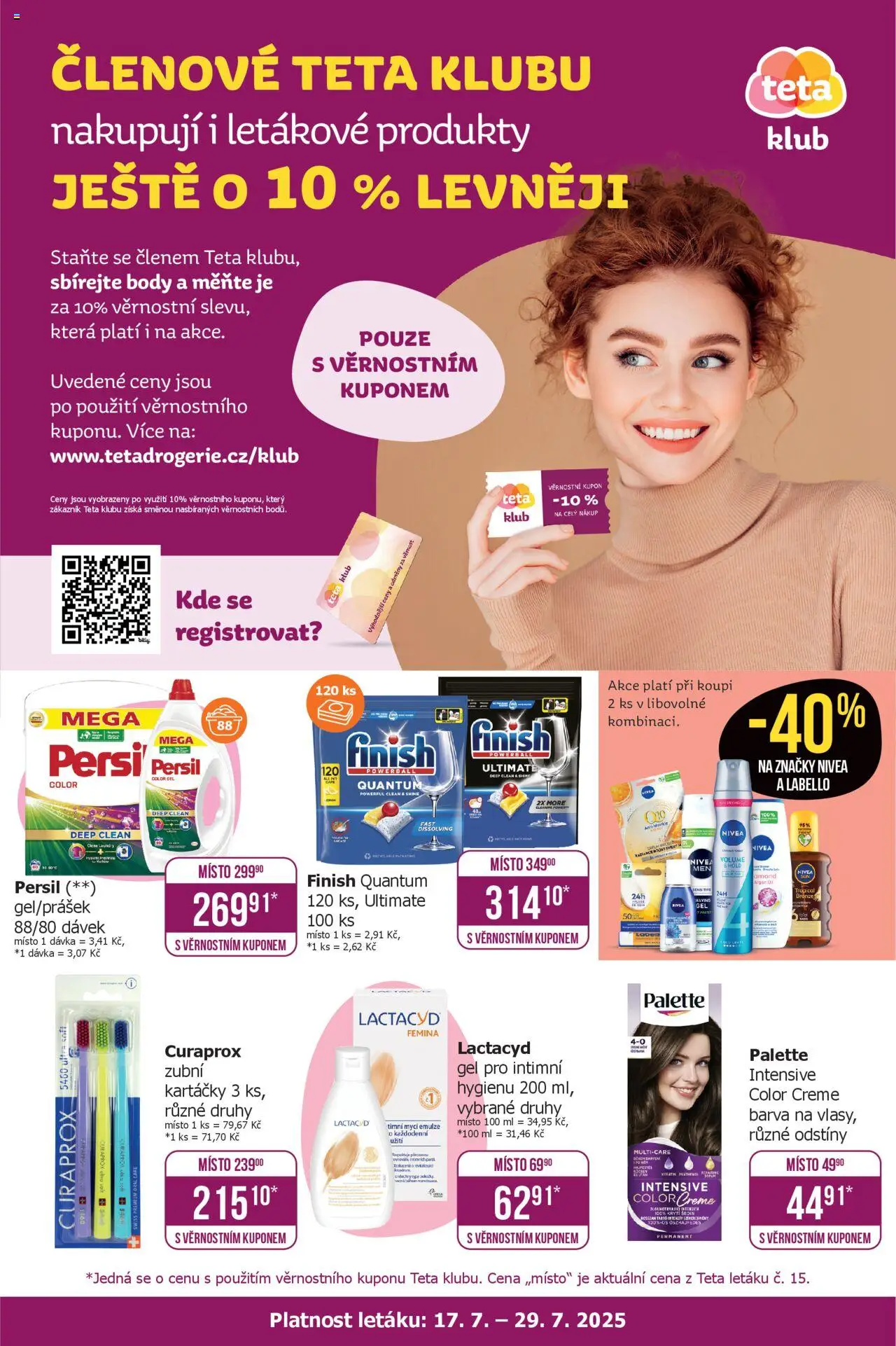  TETA Drogerie leták (17.07.2025) >> Leták na příští týden