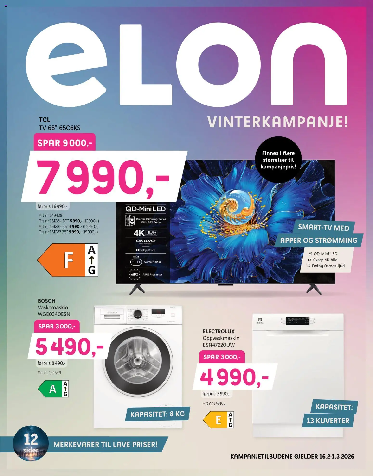 Forhåndsvis Kundeavis fra butikk Elon gyldig fra 16/02/2026