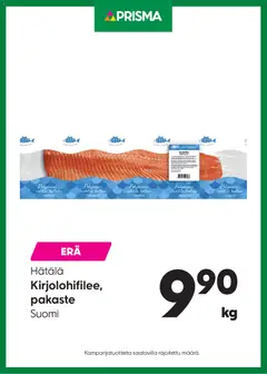 Kaupan Prisma Tarjoukset kirjolohi ERÄ esikatselu, voimassa 19/11/2025