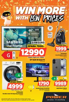Förhandsgranska reklamblad Aktuella reklamblad Power från butik Power gäller från 16/02/2026