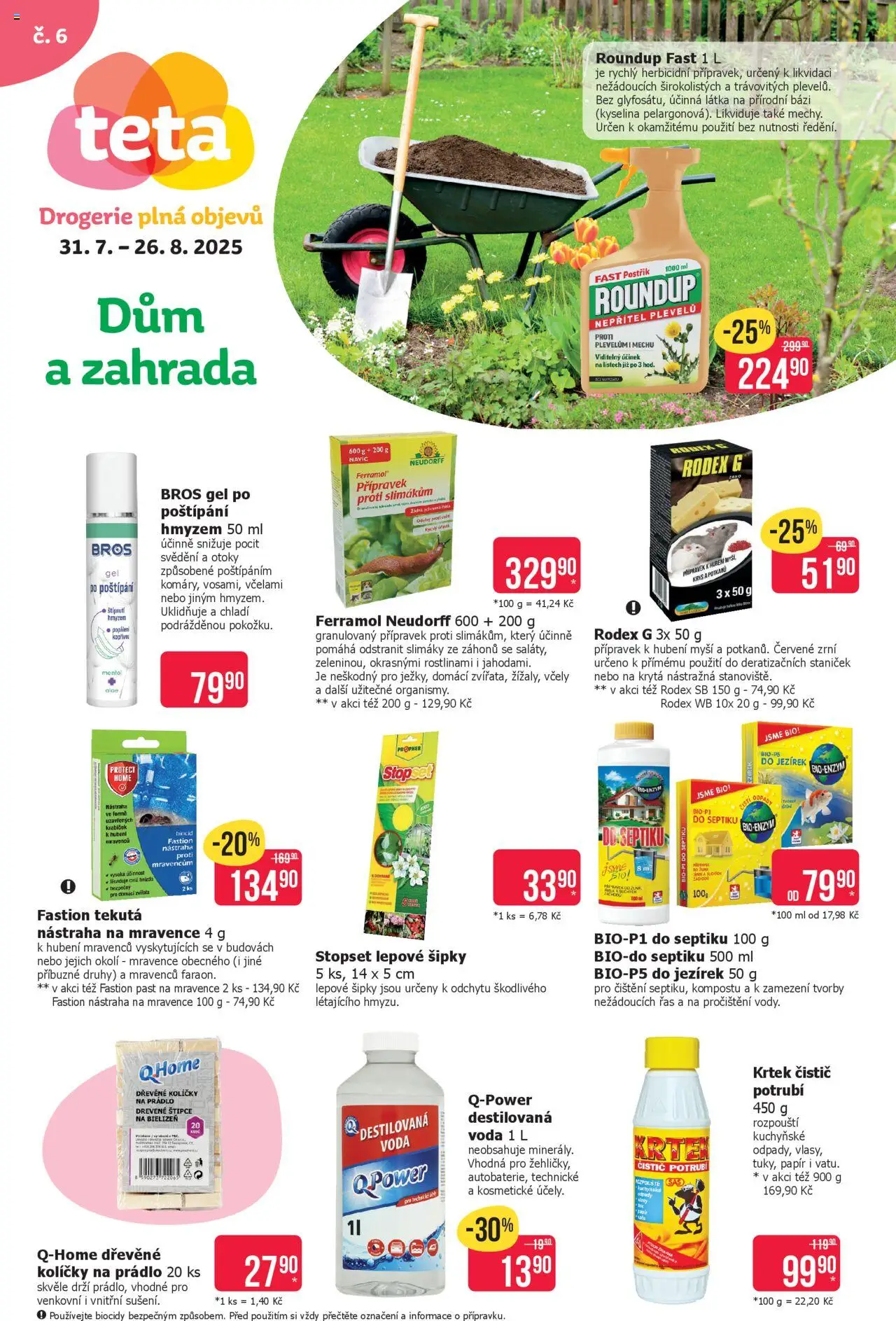  TETA Drogerie leták (31.07.2025) >> Leták na příští týden