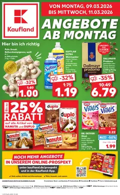 Voorbeeld van Kaufland DE - DE Folder Hannover van winkel Kaufland DE geldig vanaf 09-03-2026