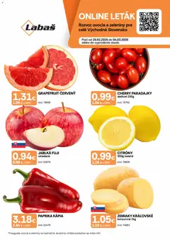 Náhľad Labaš letáku platného od 26.02.2026