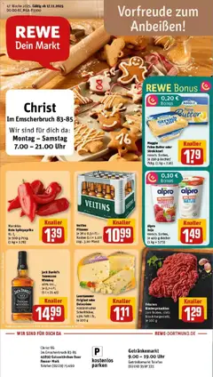 Vorschau von dem Prospekt des Geschäftes Rewe, gültig ab dem 17.11.2025