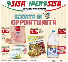 Anteprima dell'opuscolo Attuale volantino dal negozio SISA valido da 14/11/2025