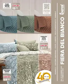 Anteprima dell'opuscolo Volantino Fiera del Bianco dal negozio Iperal valido da 26/12/2025