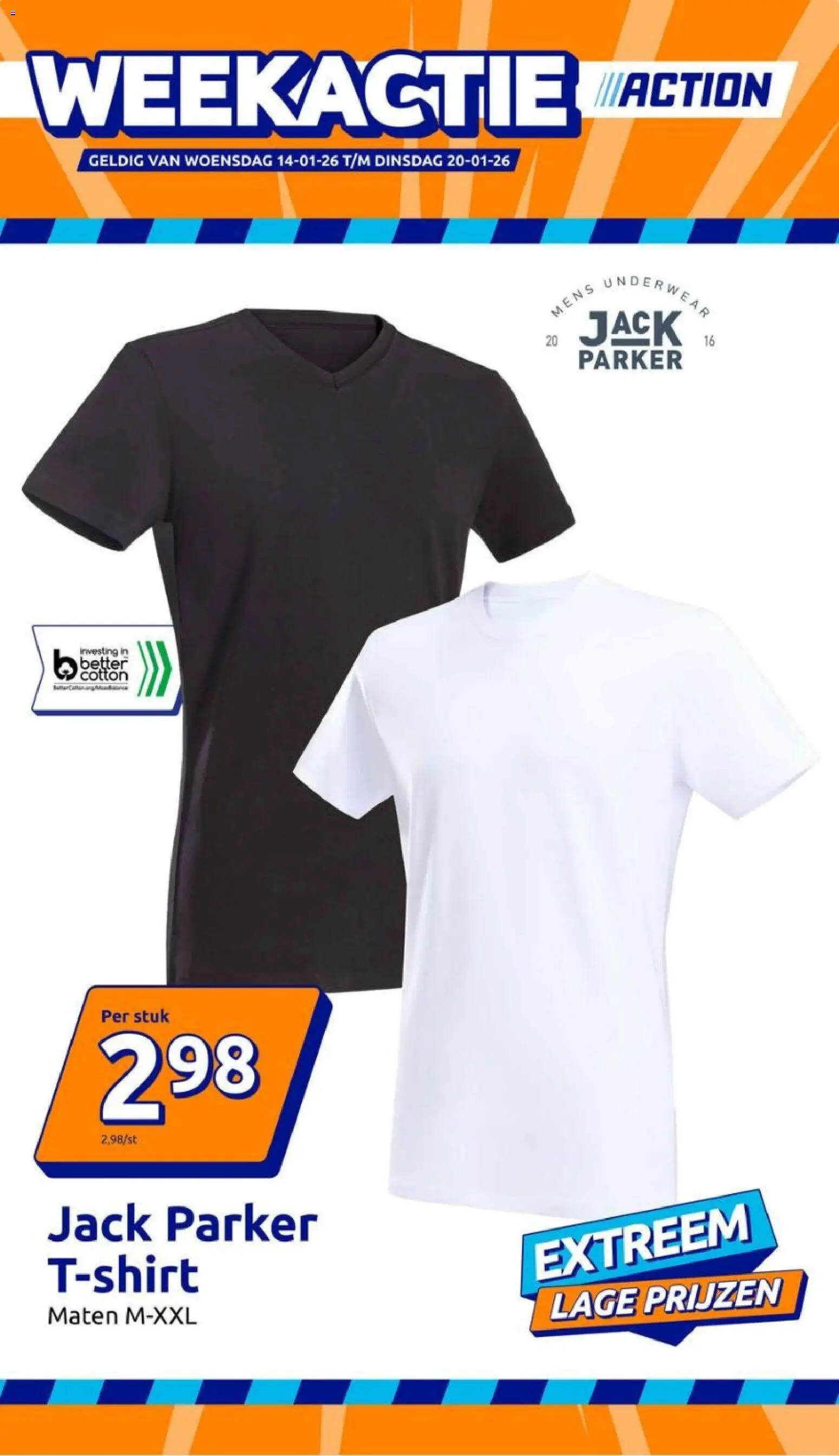 Voorbeeld van Folder week 3 van winkel Action geldig vanaf 14/01/2026