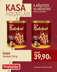 Seyhanlar Market Katalog 04.08.2025 - Broşürünün önizlemesi