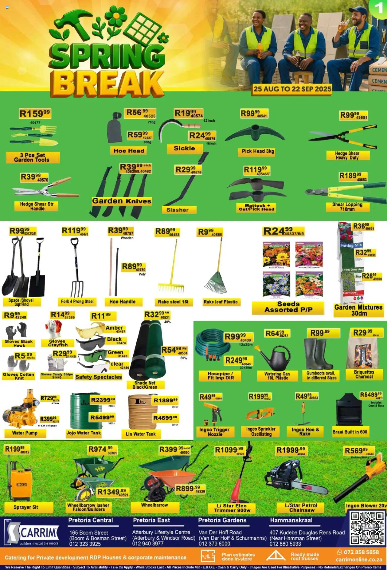 K. Carrim Specials from 25/08 - 22/09/2025 > Promotions