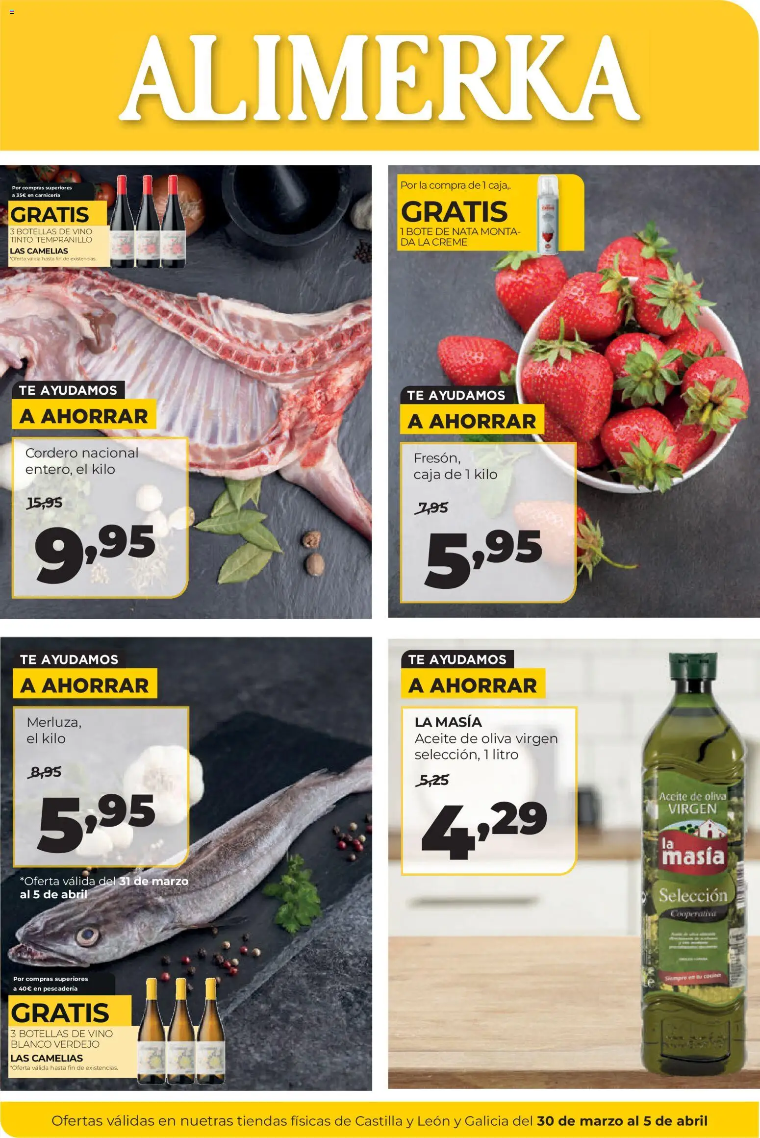 Vista previa del folleto de la tienda Alimerka válido desde el 30/03/2026 