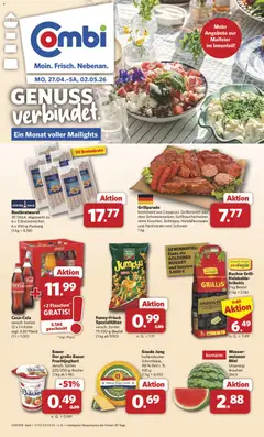 Vorschau von dem Prospekt des Geschäftes Combi, gültig ab dem 27.04.2026