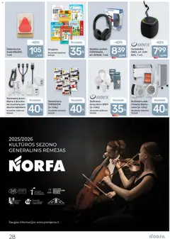 NORFA parduotuvės leidinio Leidinys galiojančio nuo 2025.10.30 peržiūra | puslapis: 28