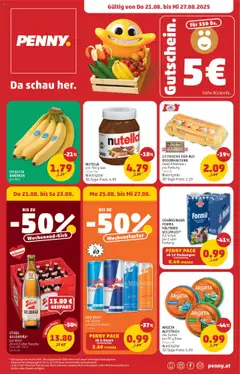Vorschau der Angebote: Penny Markt Prospekt aktuell gültig ab 21.08.2025