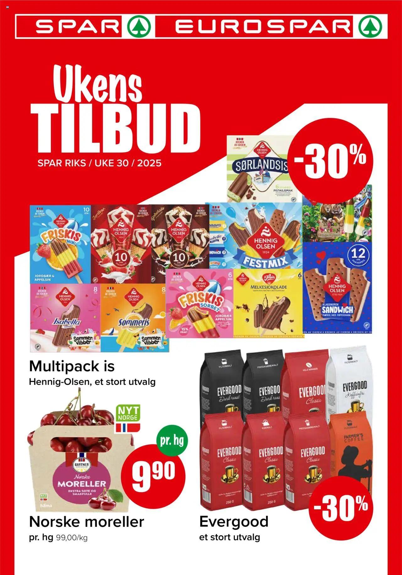 Kundeavis Spar gyldig fra 21/07/2025 - Sidenummer 1