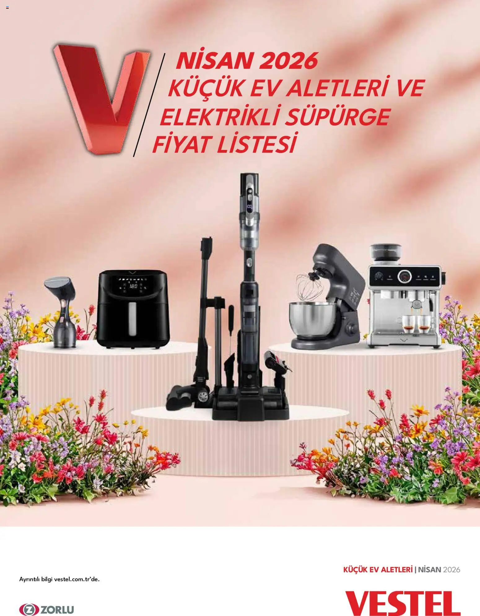 Vestel Vestel - Küçük Ev Aletleri 03.04.2026 - Broşürünün önizlemesi
