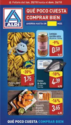Vista previa del folleto de la tienda Aldi válido desde el 20/10/2025 