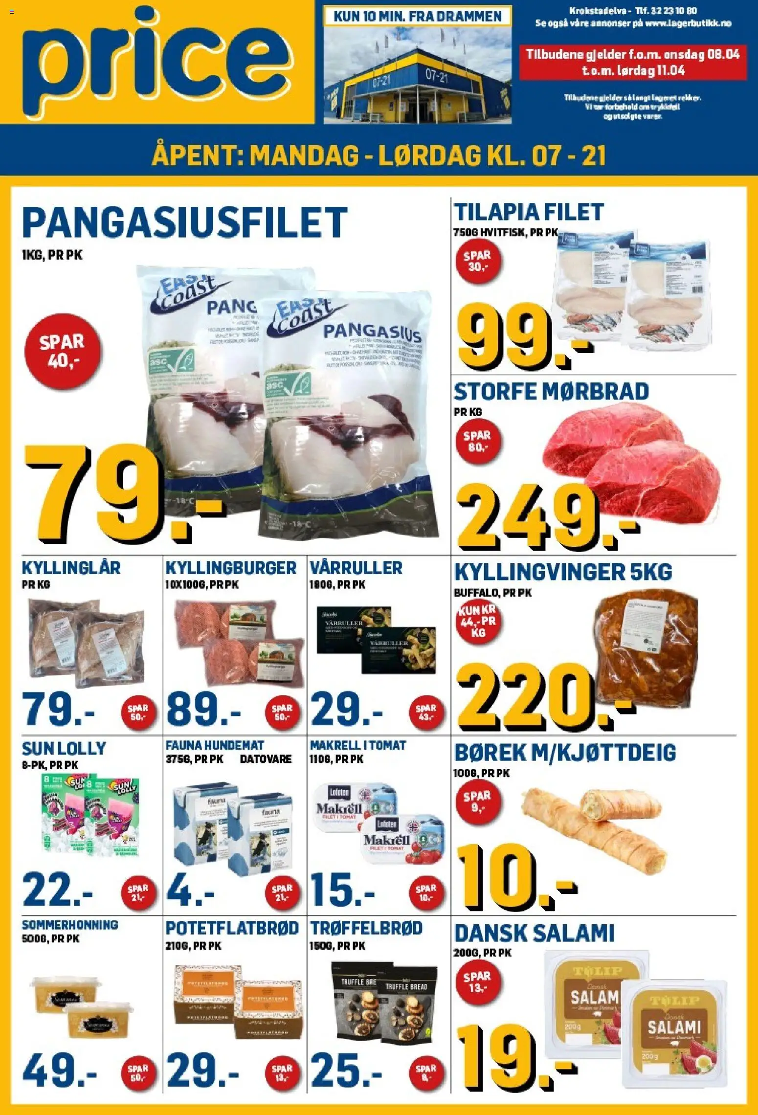 Forhåndsvis Price Lagerbutikk kundeavis fra butikk Price Lagerbutikk gyldig fra 08/04/2026