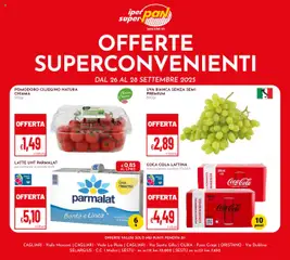 Anteprima dell'opuscolo Volantino Offerte Superconvenienti dal negozio Pan valido da 26/09/2025