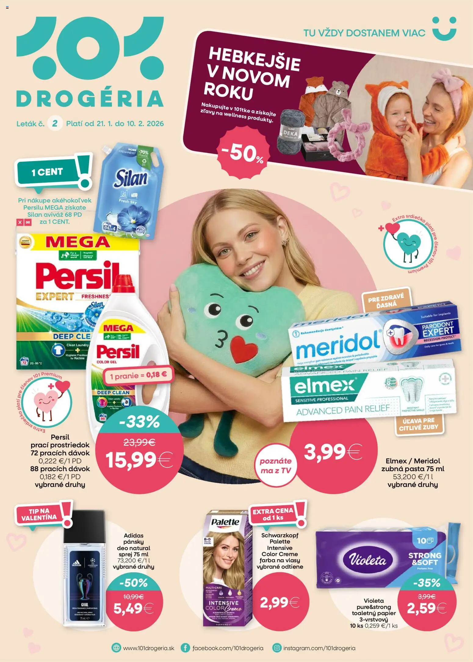 Náhľad 101 drogerie letáku platného od 21.01.2026