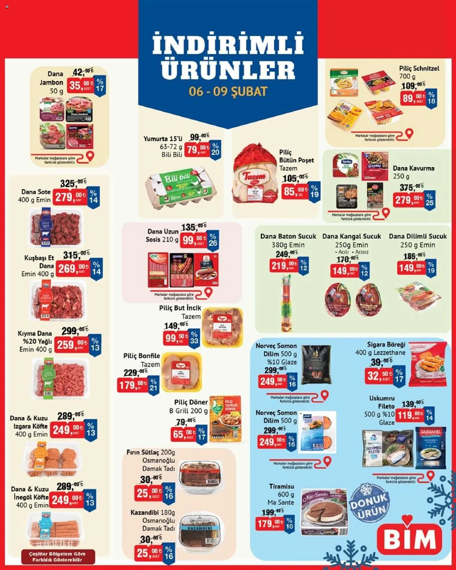 BİM İndirimli Ürünler 06.02.2026 - Broşürünün önizlemesi