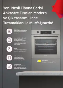 Arçelik Ankastre Kataloğu 01.12.2025 - Broşürünün önizlemesi | Strana: 20