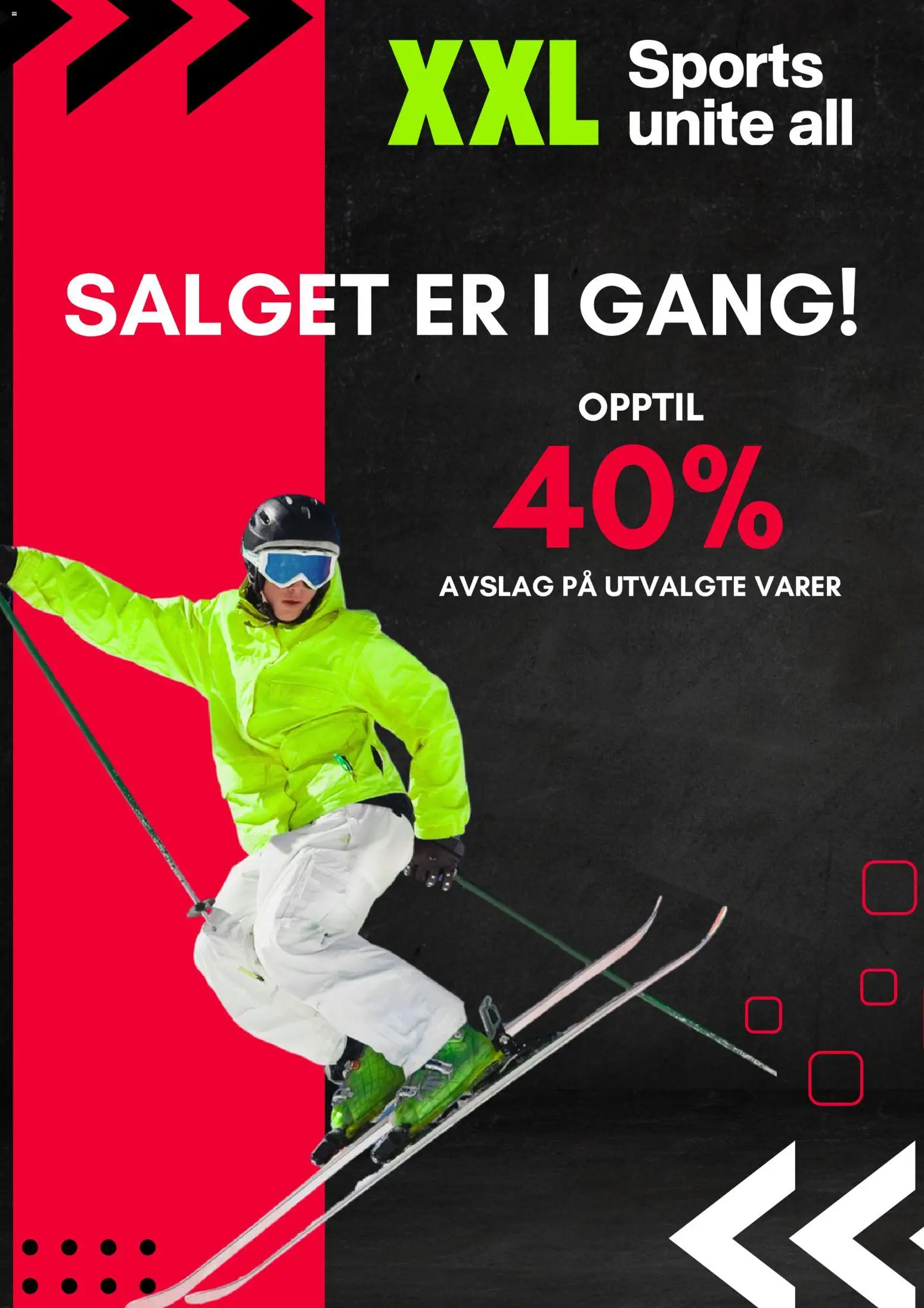 Forhåndsvis Kundeavis fra butikk XXL gyldig fra 13/01/2026