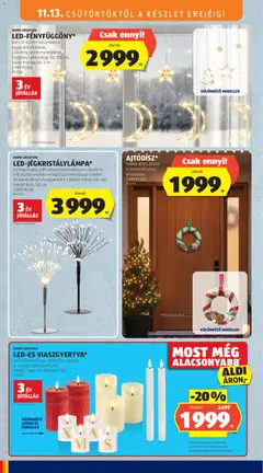 Aldi - Akciós újság Aldi megtekintése, amely érvényes 2025.11.13.-től | Oldal: 34