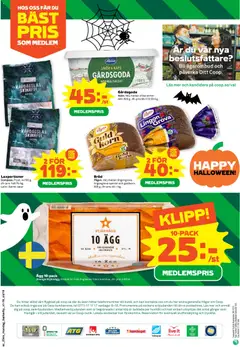 Förhandsgranska reklamblad Aktuella reklamblad Coop Forum från butik Coop Forum gäller från 27/10/2025 | Sida : 16