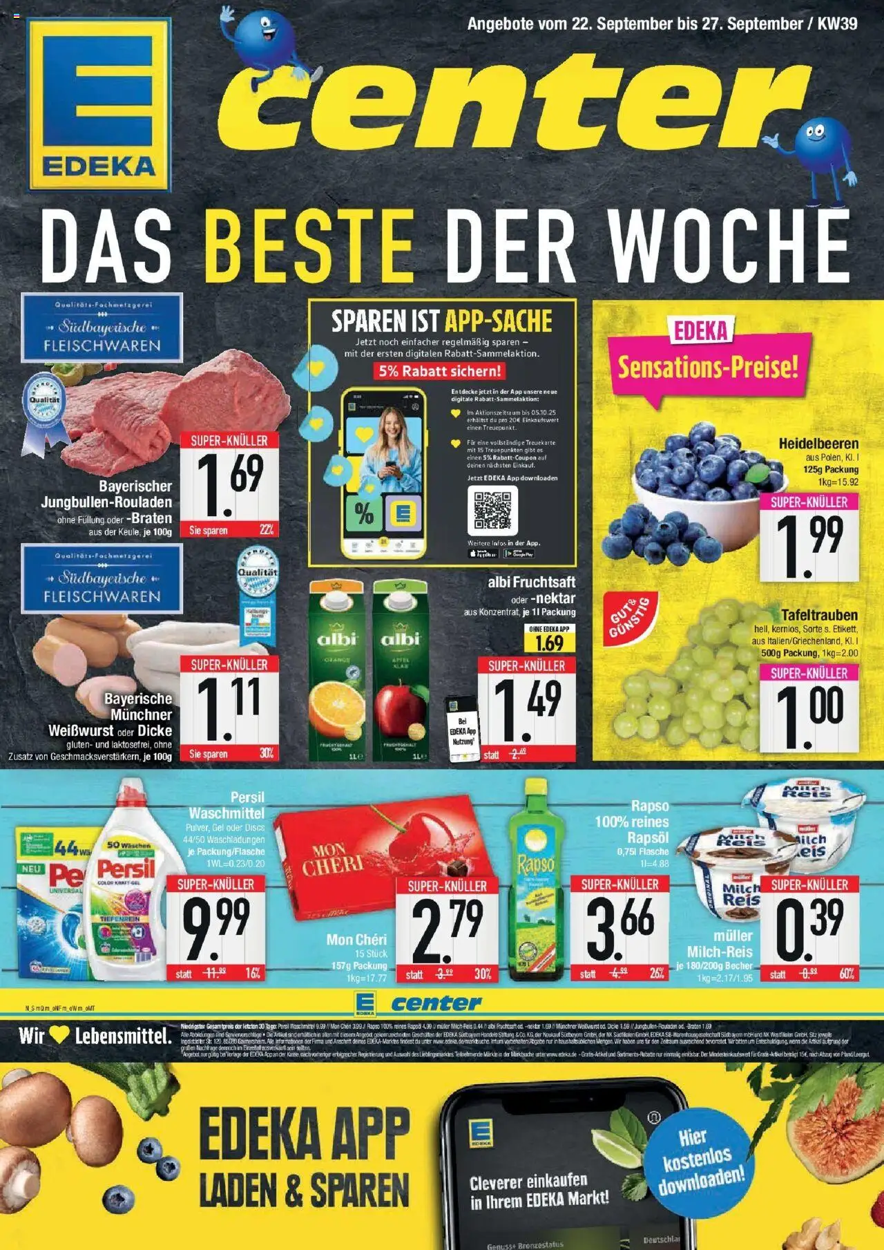 EDEKA Prospekt ab 21.09.2025 - Prospekt Deggendorf Online