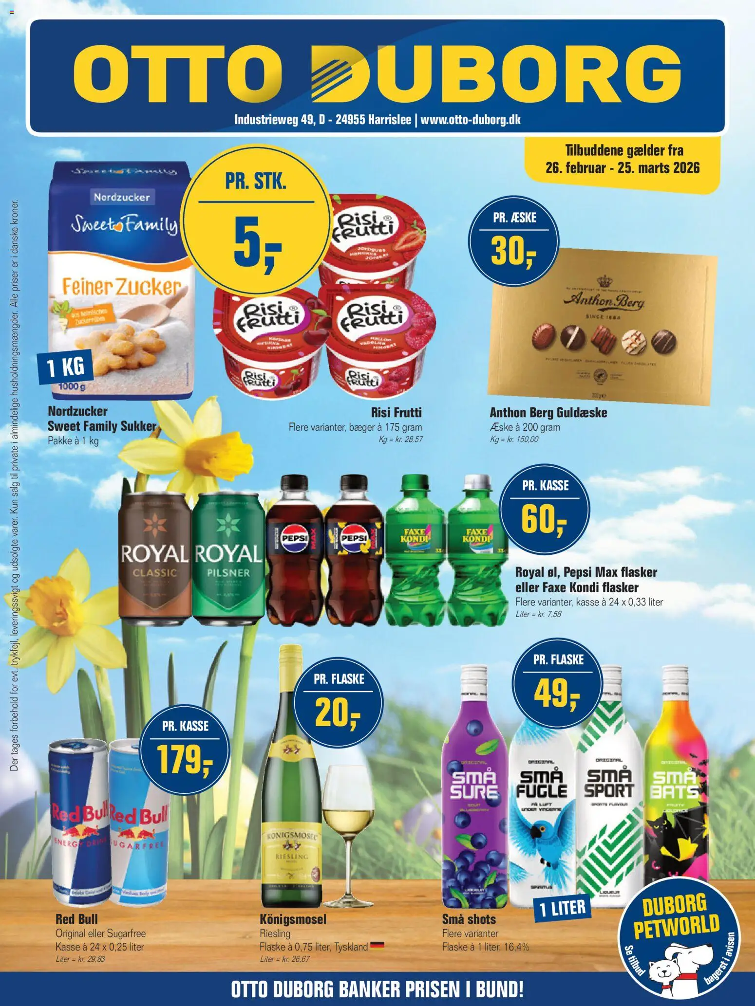 Eksempel på tilbudsavis Tilbudsavis fra butik Otto Duborg gyldig fra 26/02/2026 - Bacon