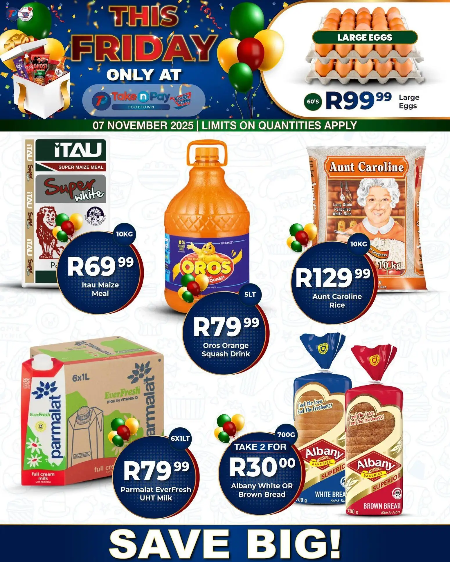 Preview of Take n Pay flyer valid from 07/11/2025