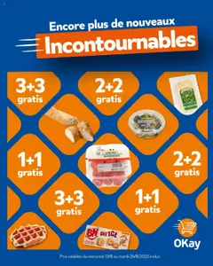 Voorbeeld van Publicité van winkel OKay geldig vanaf 13/08/2025